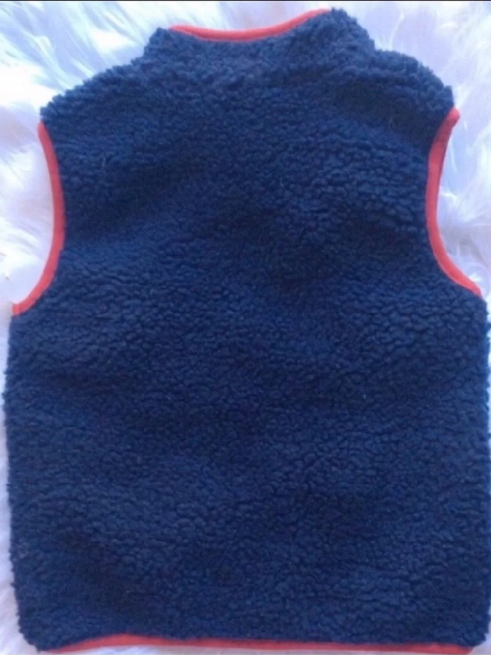 NWT Nautica Sherpa Zip Front Vest